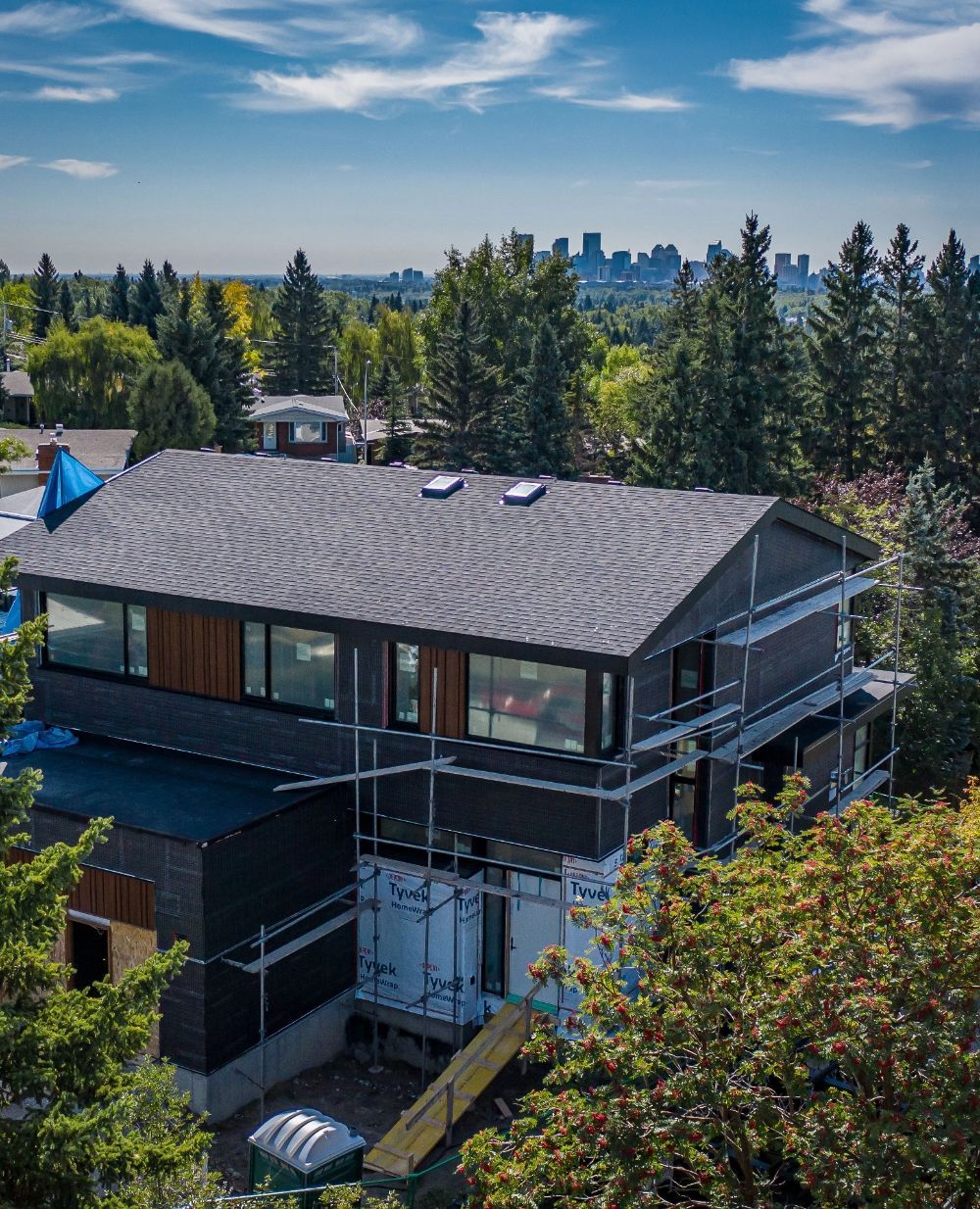 Calgary home in development
