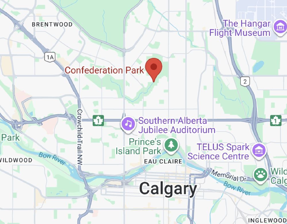 Calgary confederation park map