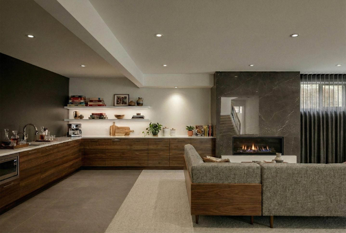 11 courtyard bsmt rec room