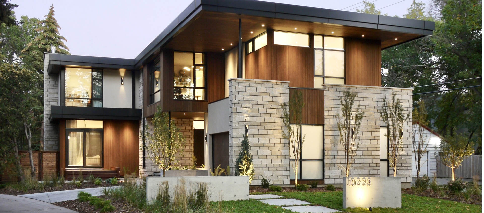 Glenora modern banner