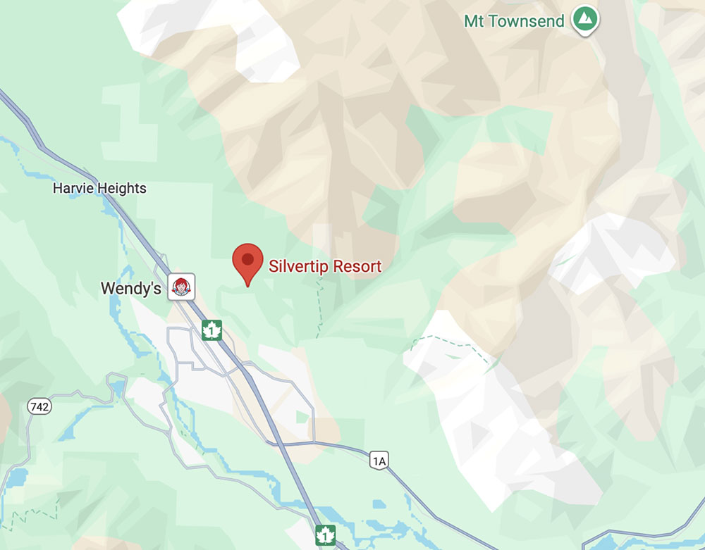 Silvertip map
