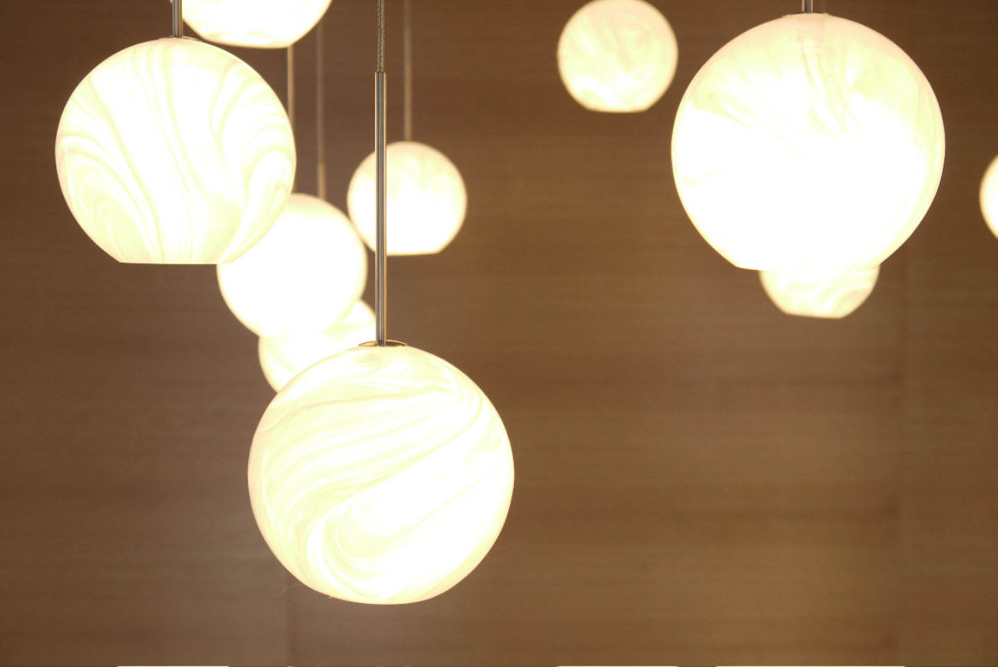 Parkland orbs closeup