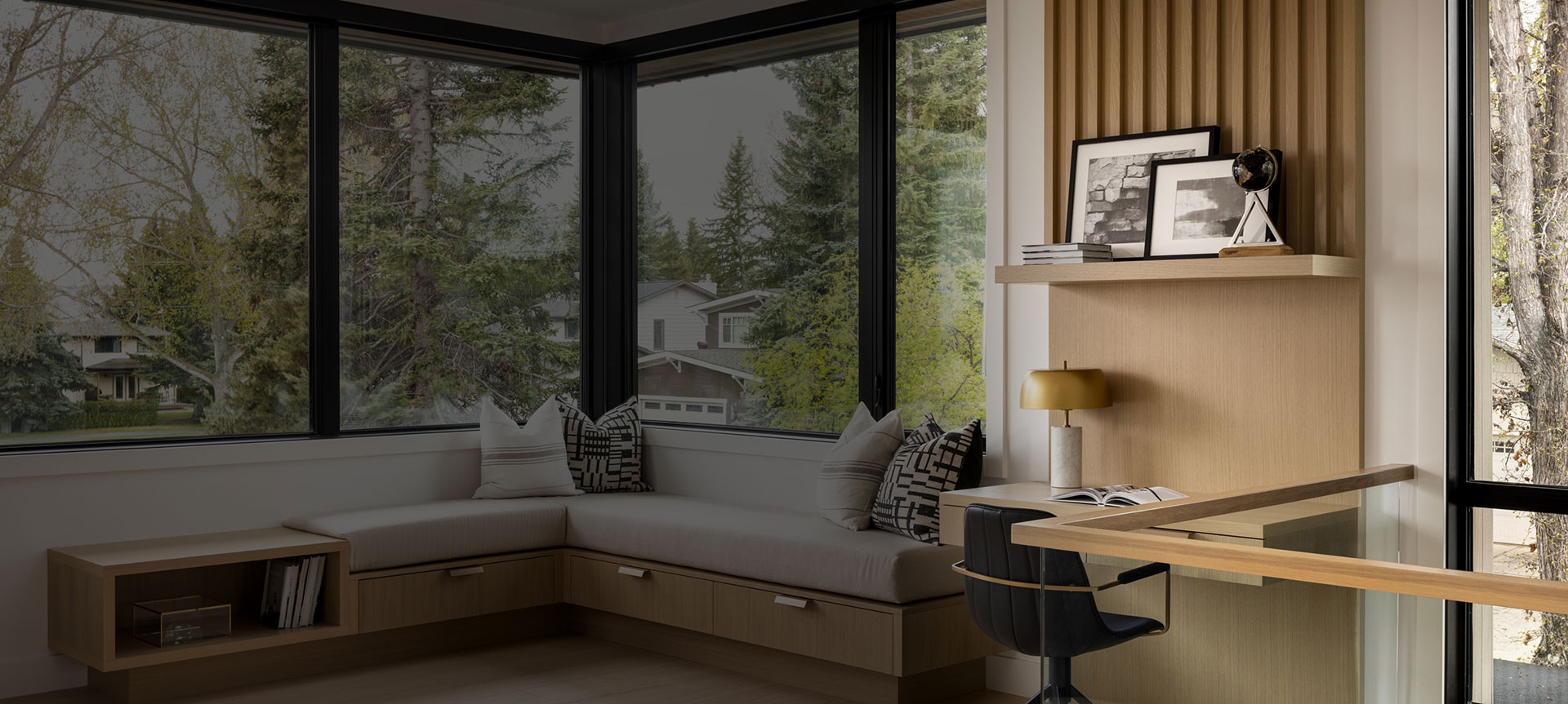 Corder window sitting