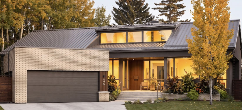 Home in fall season sm