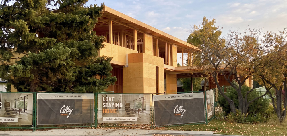 Home under construction